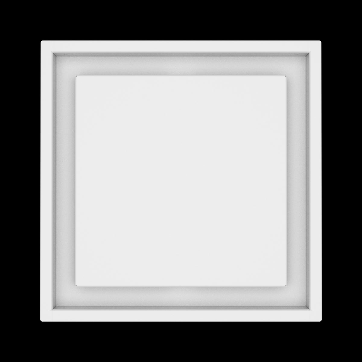 12x12 ceiling vent cover, top view