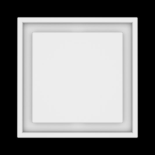 12x12 ceiling vent cover, top view