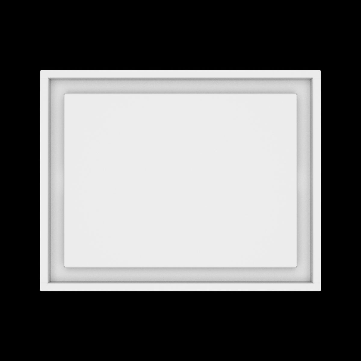 14x18 ceiling vent cover, top view