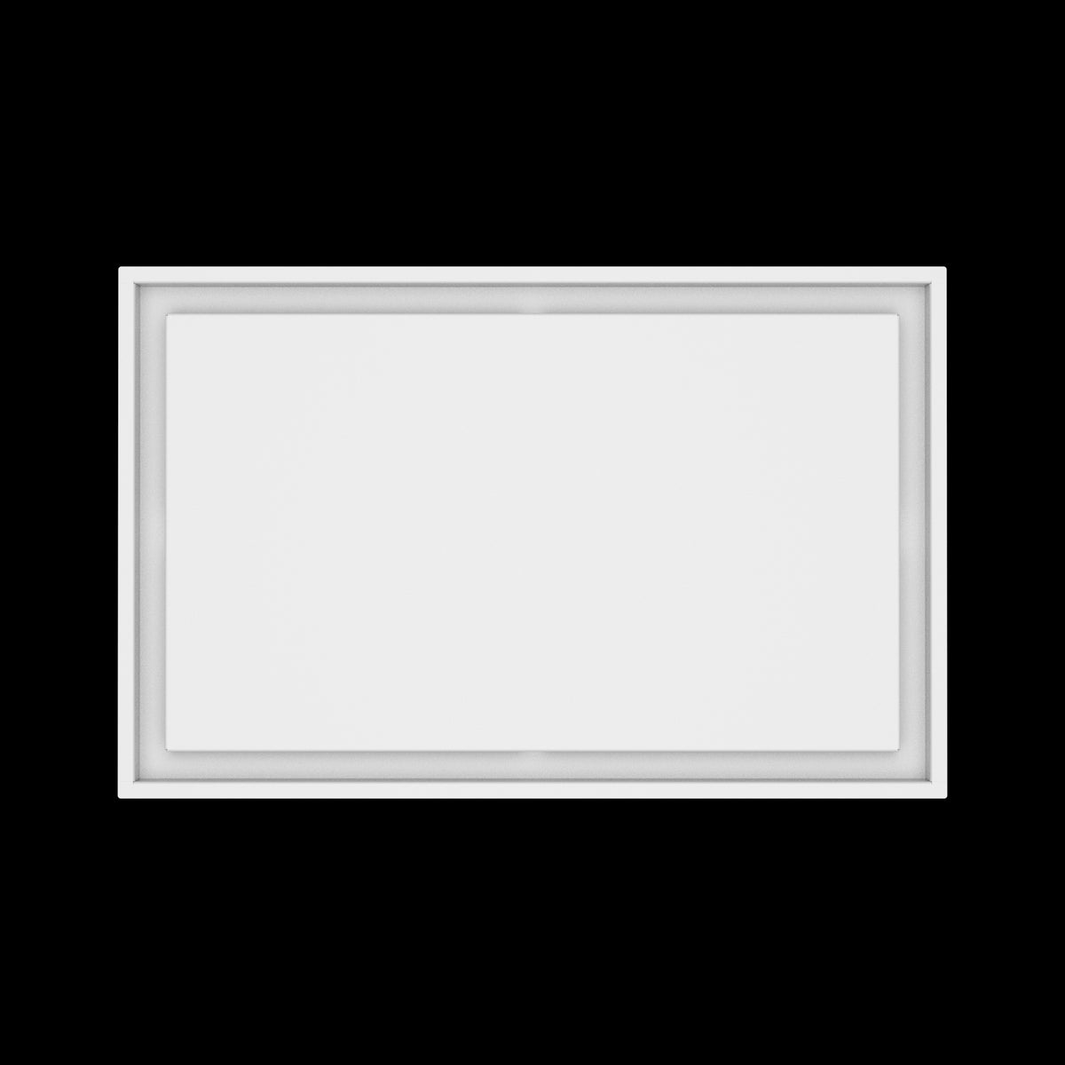 17x27 ceiling vent cover, top view