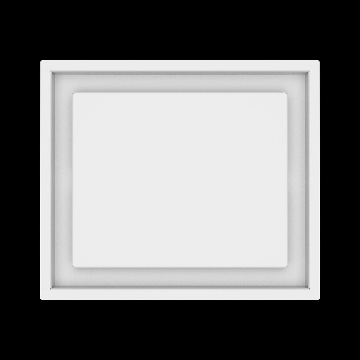11x13 ceiling vent cover, top view