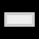 8x18 ceiling vent cover, top view