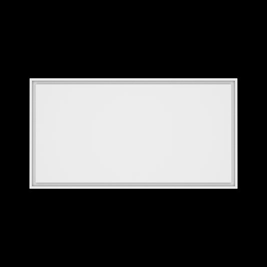24x46 wall vent cover, top view
