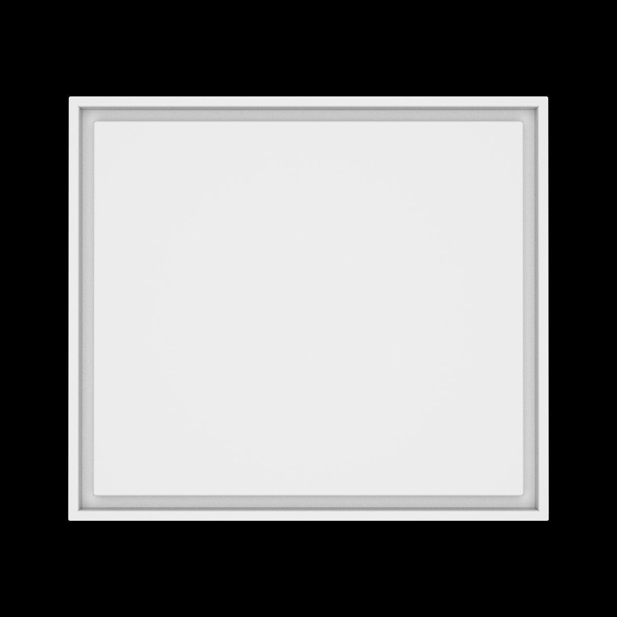 22x25 wall vent cover, top view