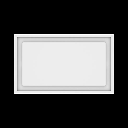 11x19 ceiling vent cover, top view