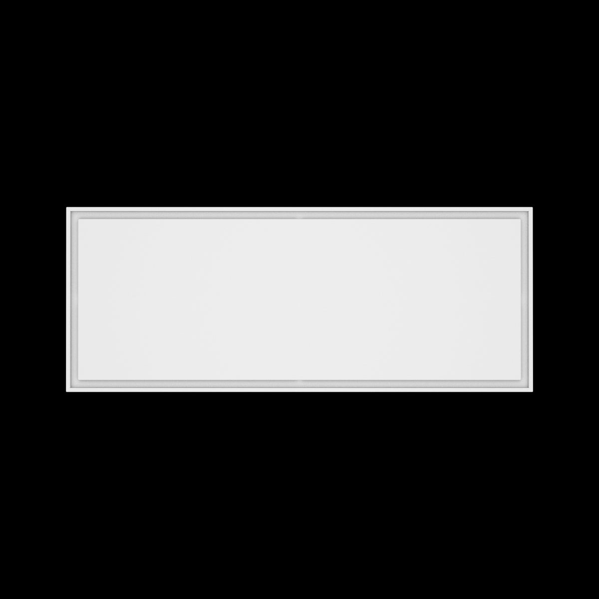 24x62 ceiling vent cover, top view