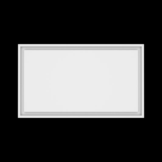 16x28 wall vent cover, top view