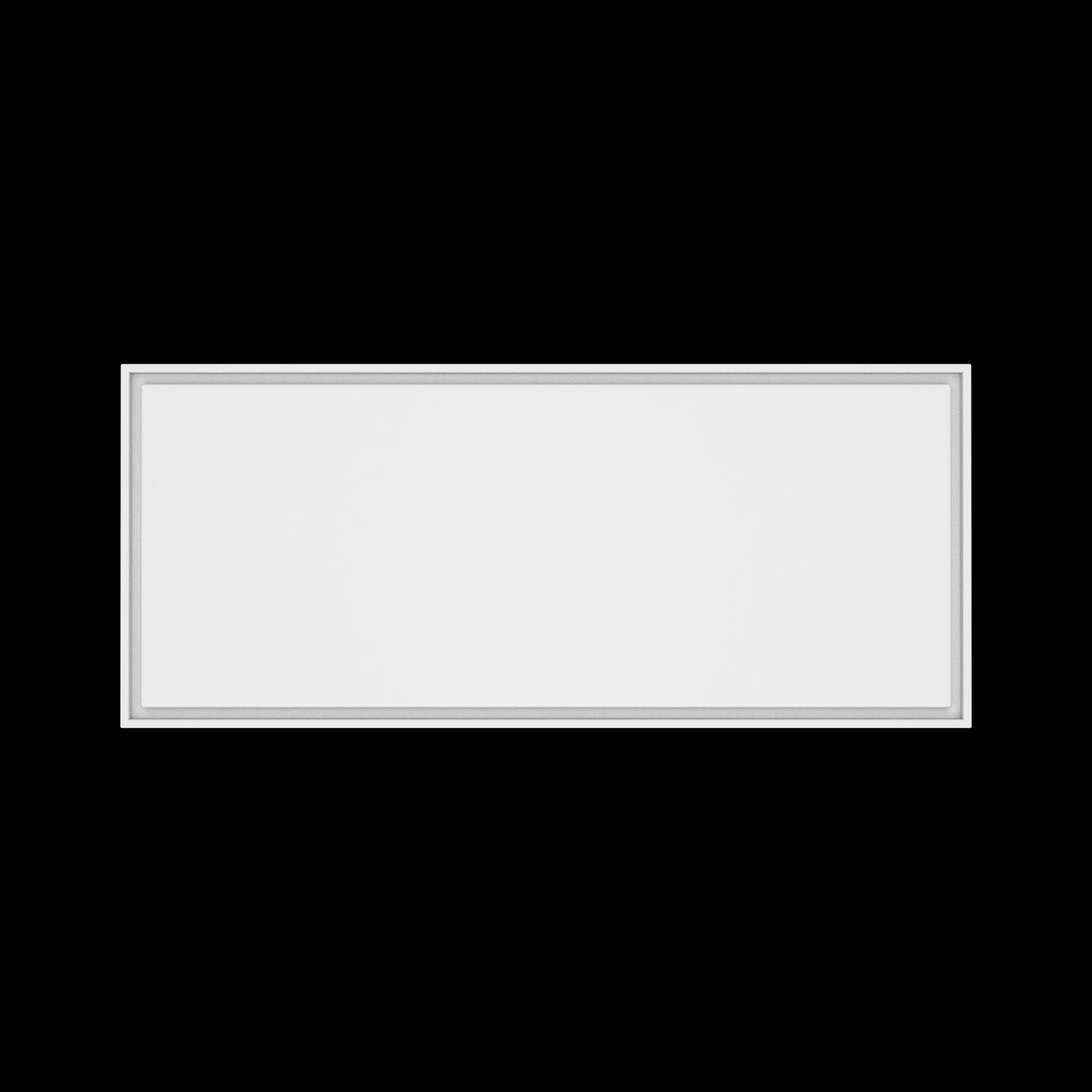 23x55 wall vent cover, top view