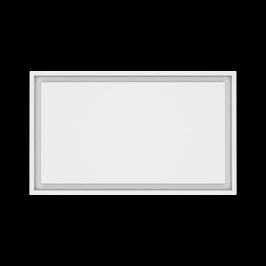14x24 wall vent cover, top view