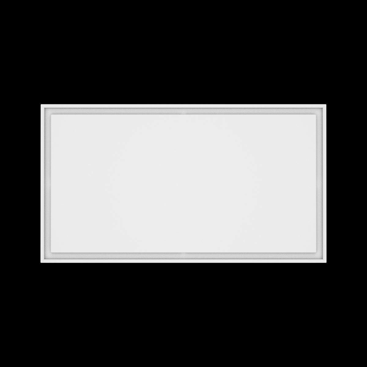 24x44 ceiling vent cover, top view