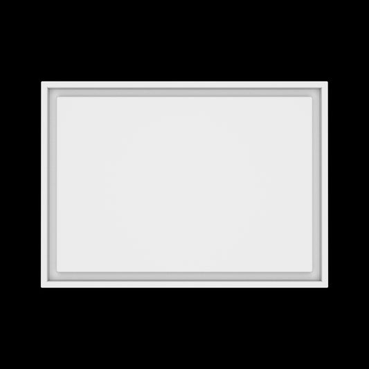 17x24 wall vent cover, top view