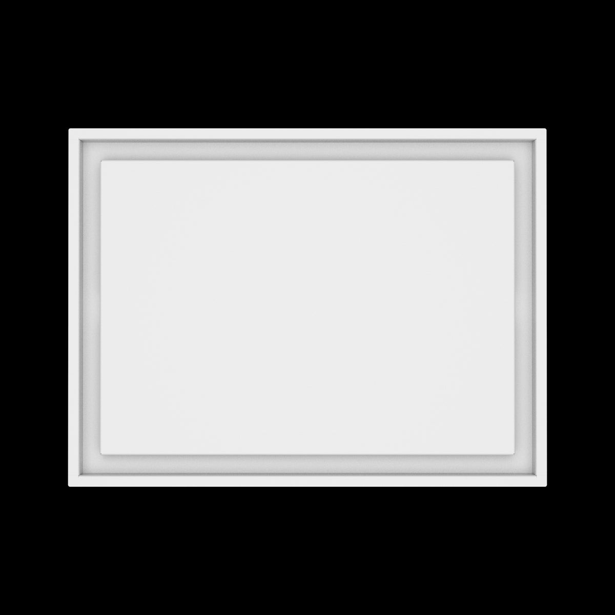 17x23 ceiling vent cover, top view