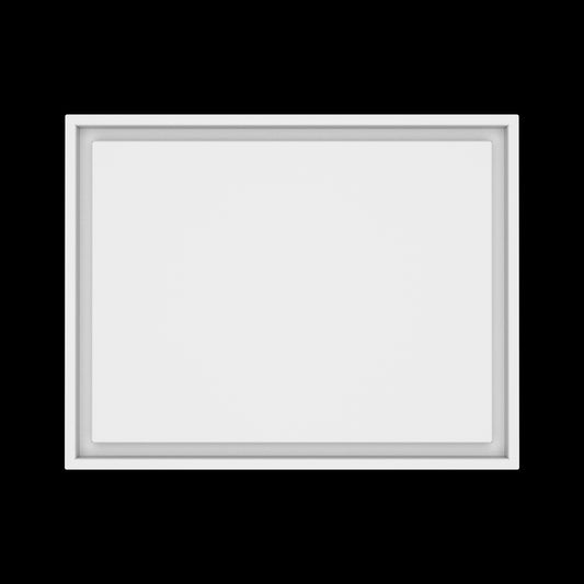17x22 wall vent cover, top view