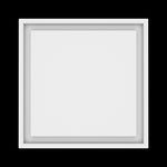 14x14 wall vent cover, top view