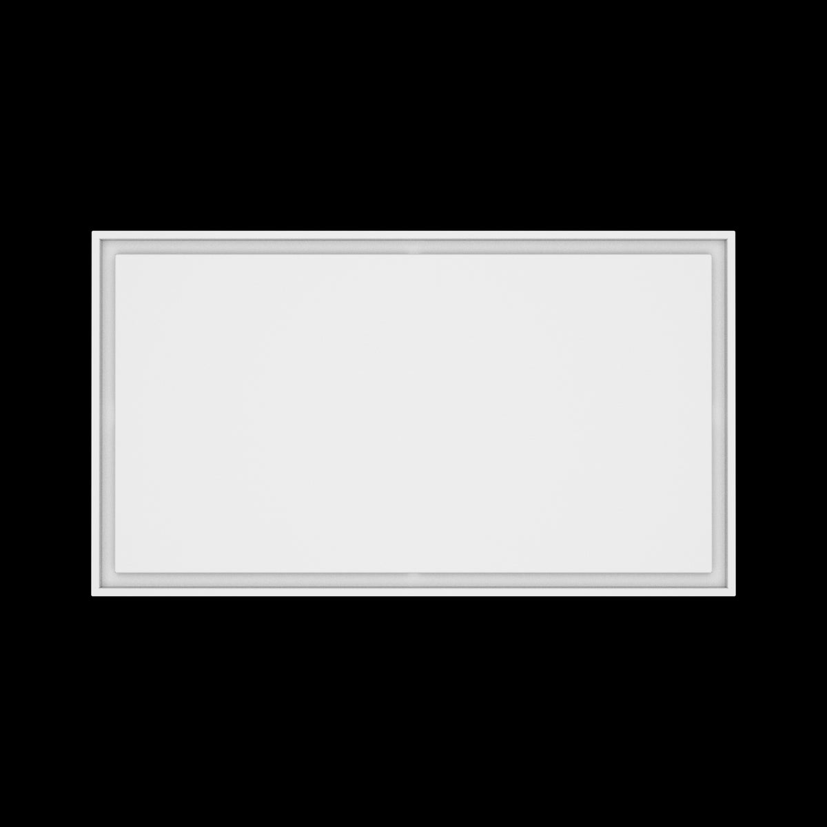 24x43 ceiling vent cover, top view