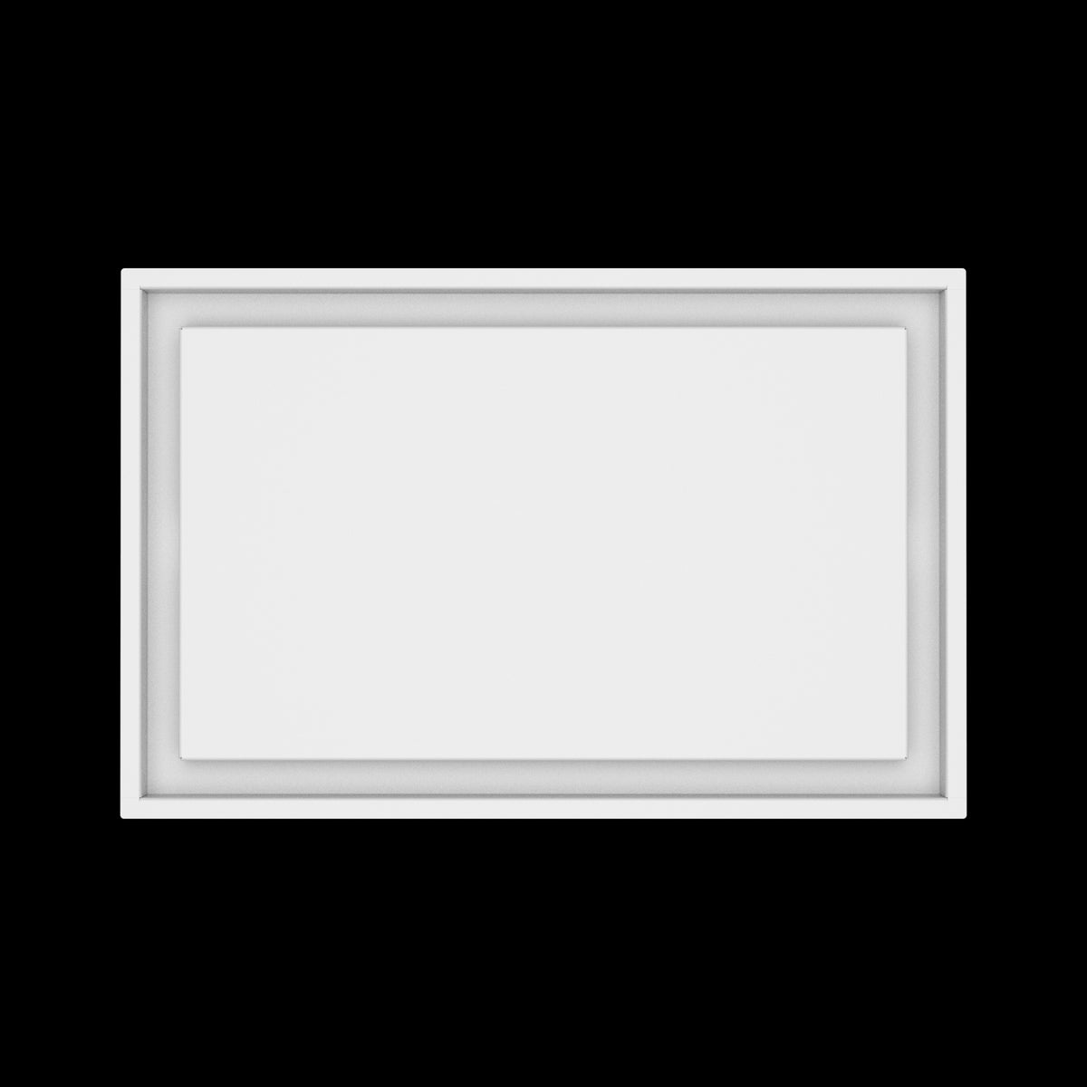 14x22 ceiling vent cover, top view