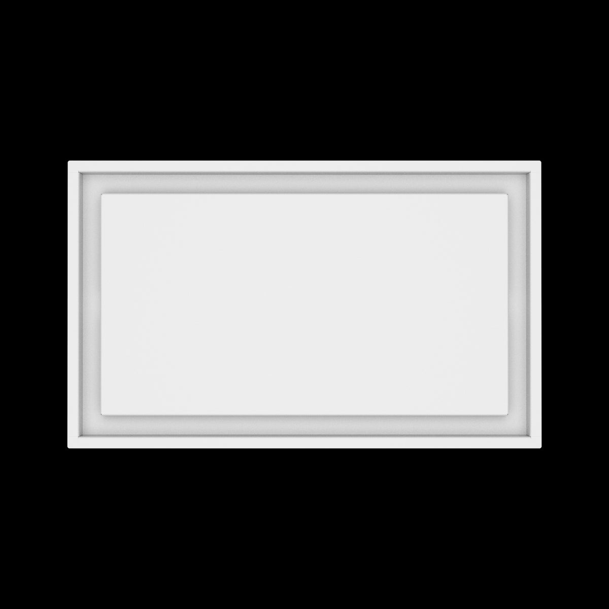 13x22 ceiling vent cover, top view