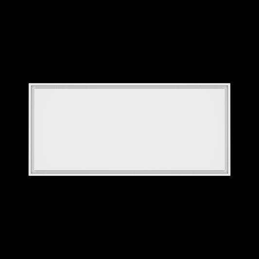 22x49 wall vent cover, top view