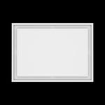 17x24 ceiling vent cover, top view