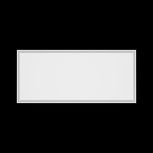 24x55 wall vent cover, top view