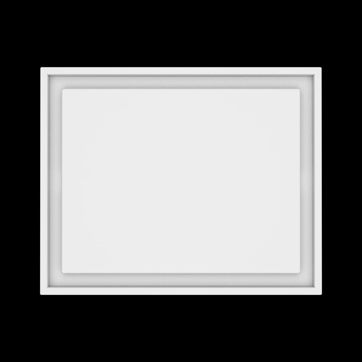16x20 ceiling vent cover, top view