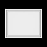 15x19 wall vent cover, top view