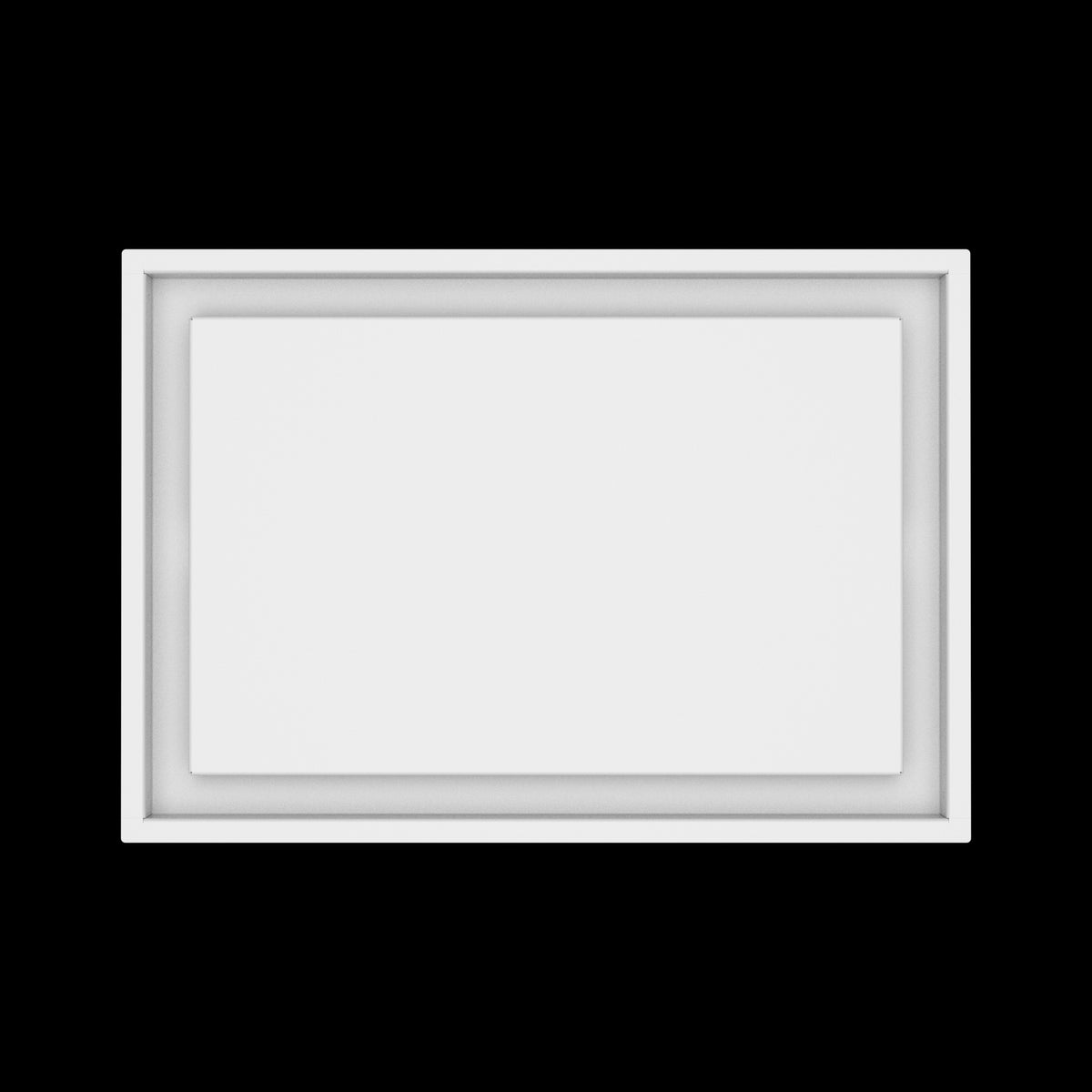 13x19 ceiling vent cover, top view