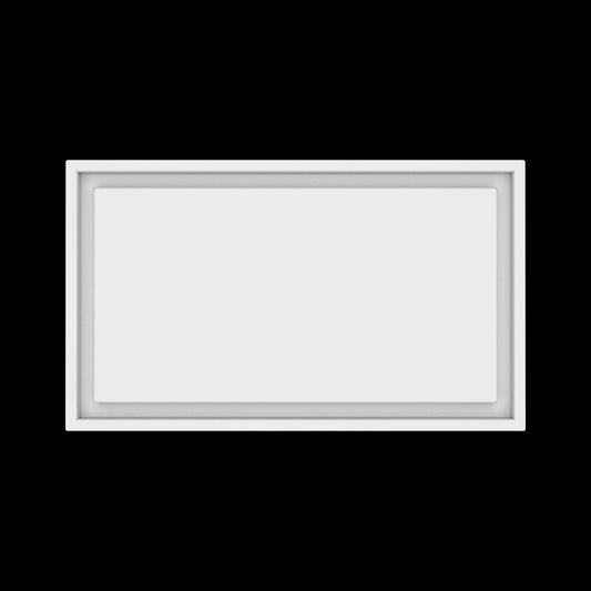 12x21 wall vent cover, top view