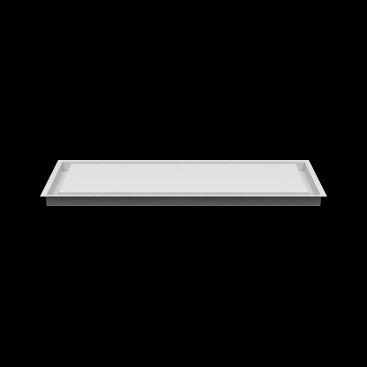 14x27 ceiling vent cover, side profile
