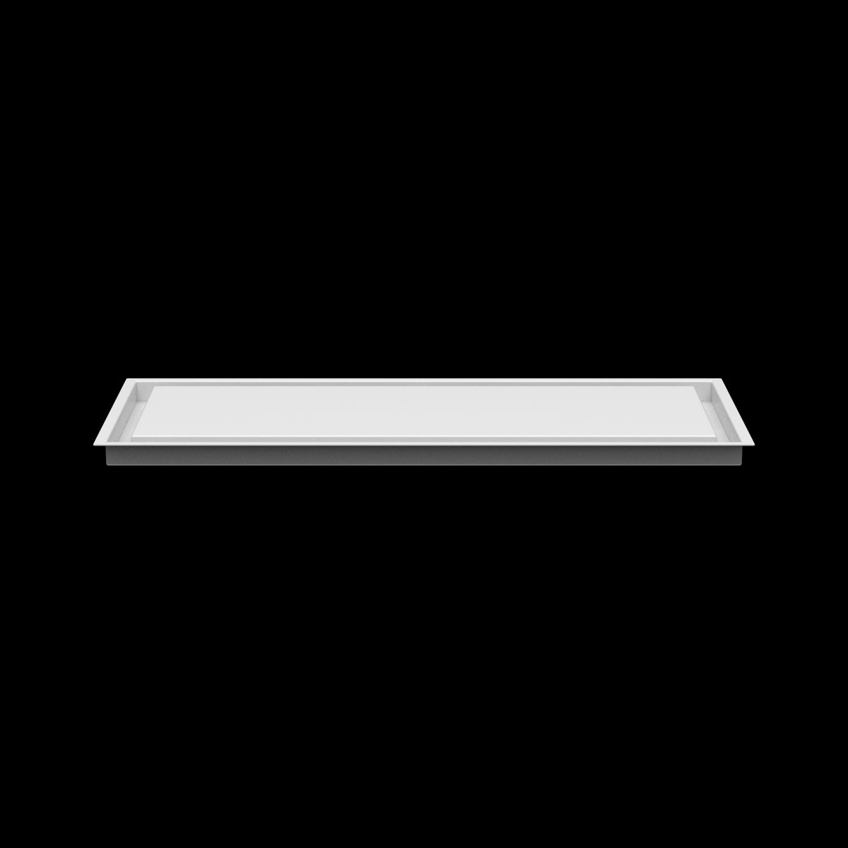 12x30 ceiling vent cover, side profile
