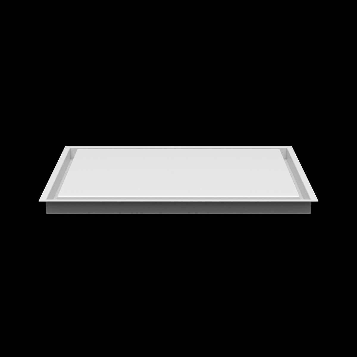 19x22 wall vent cover, side profile