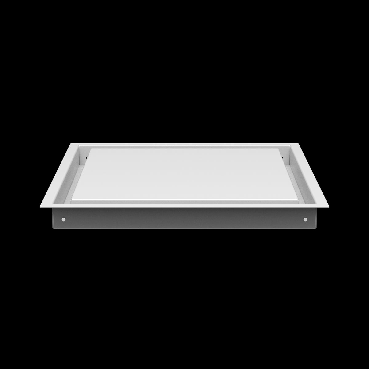 13x13 wall vent cover, side profile