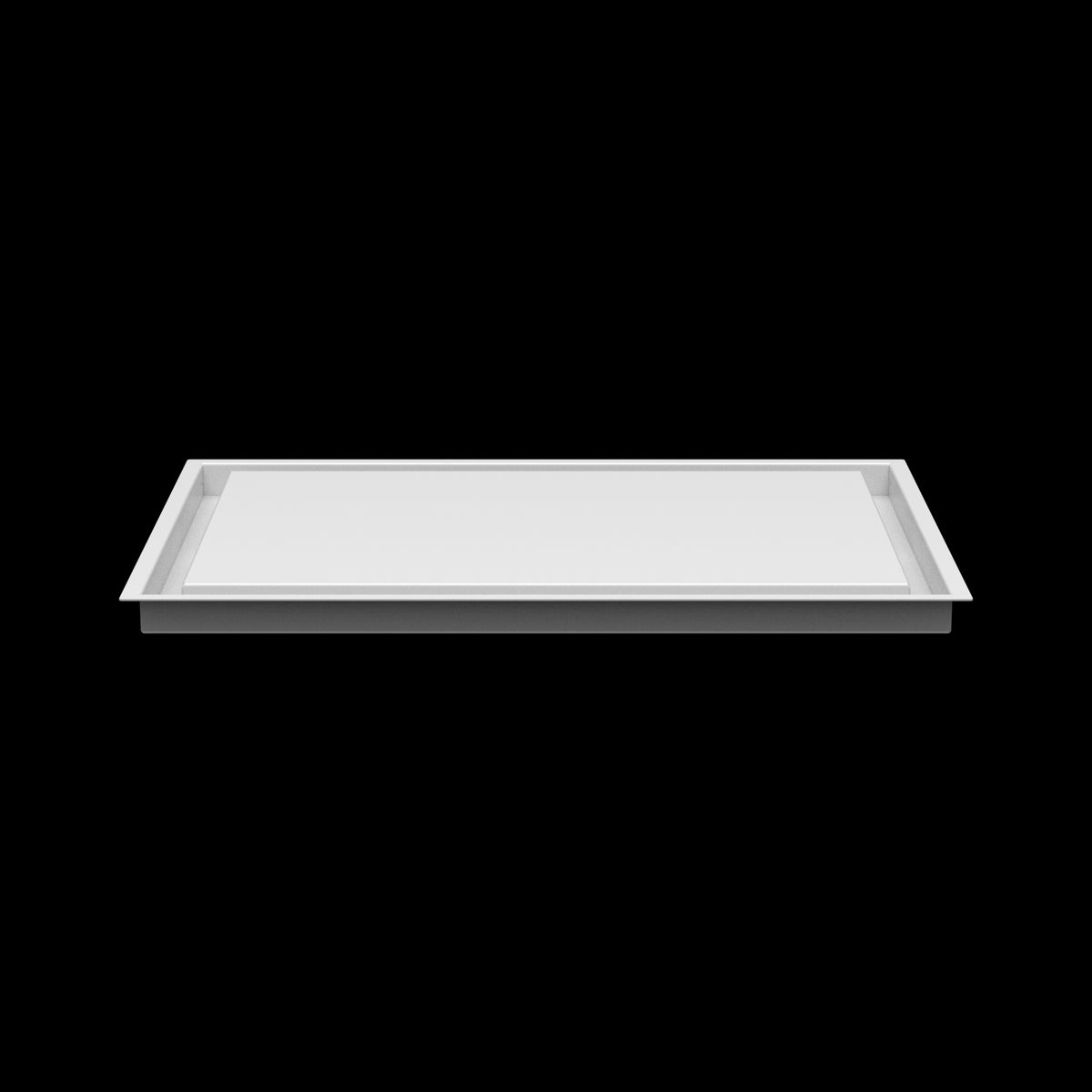 16x23 ceiling vent cover, side profile