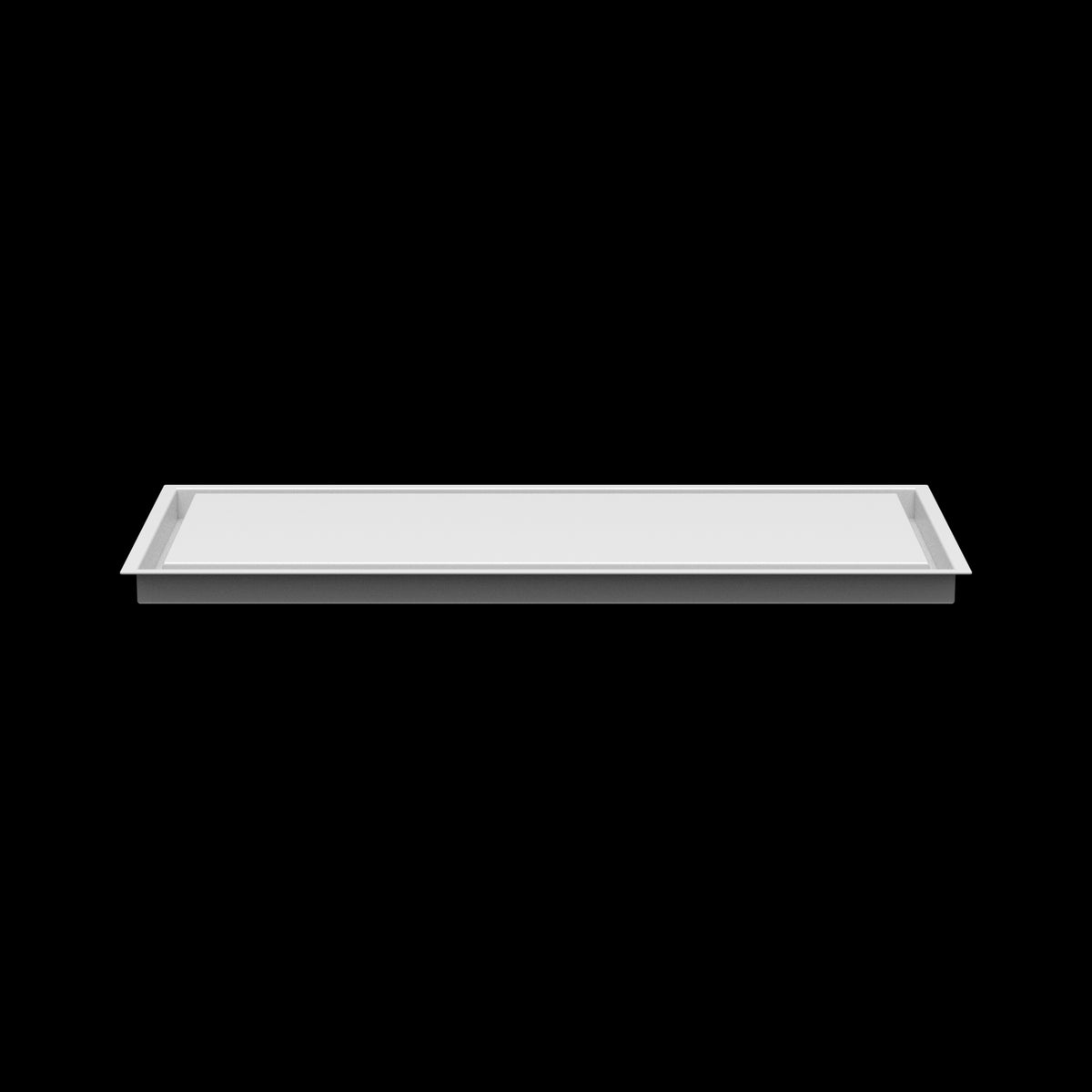 12x29 wall vent cover, side profile