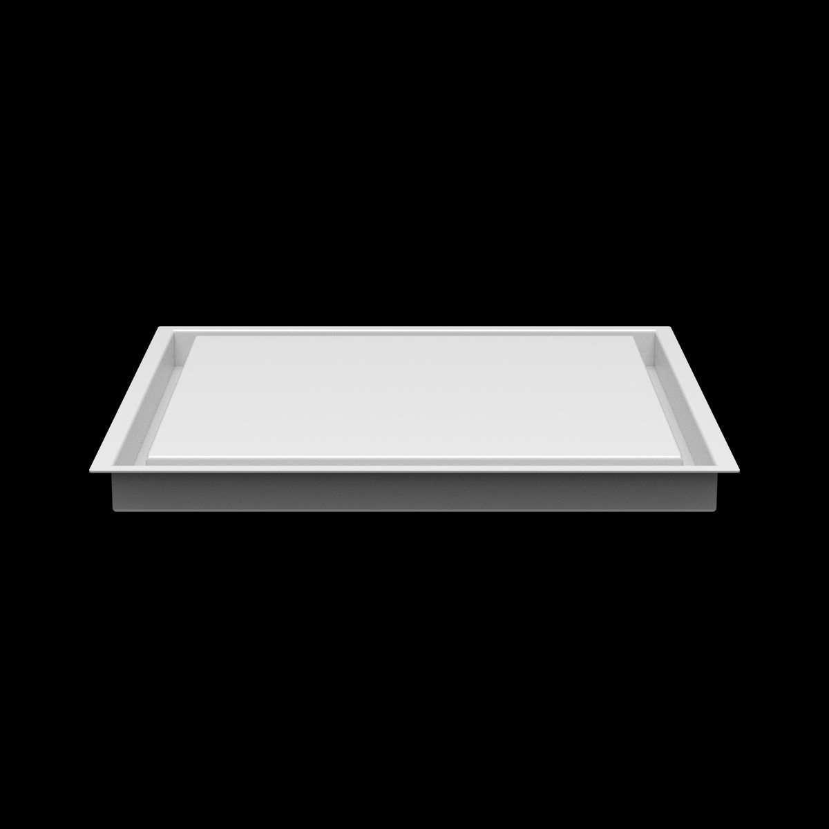 16x16 wall vent cover, side profile