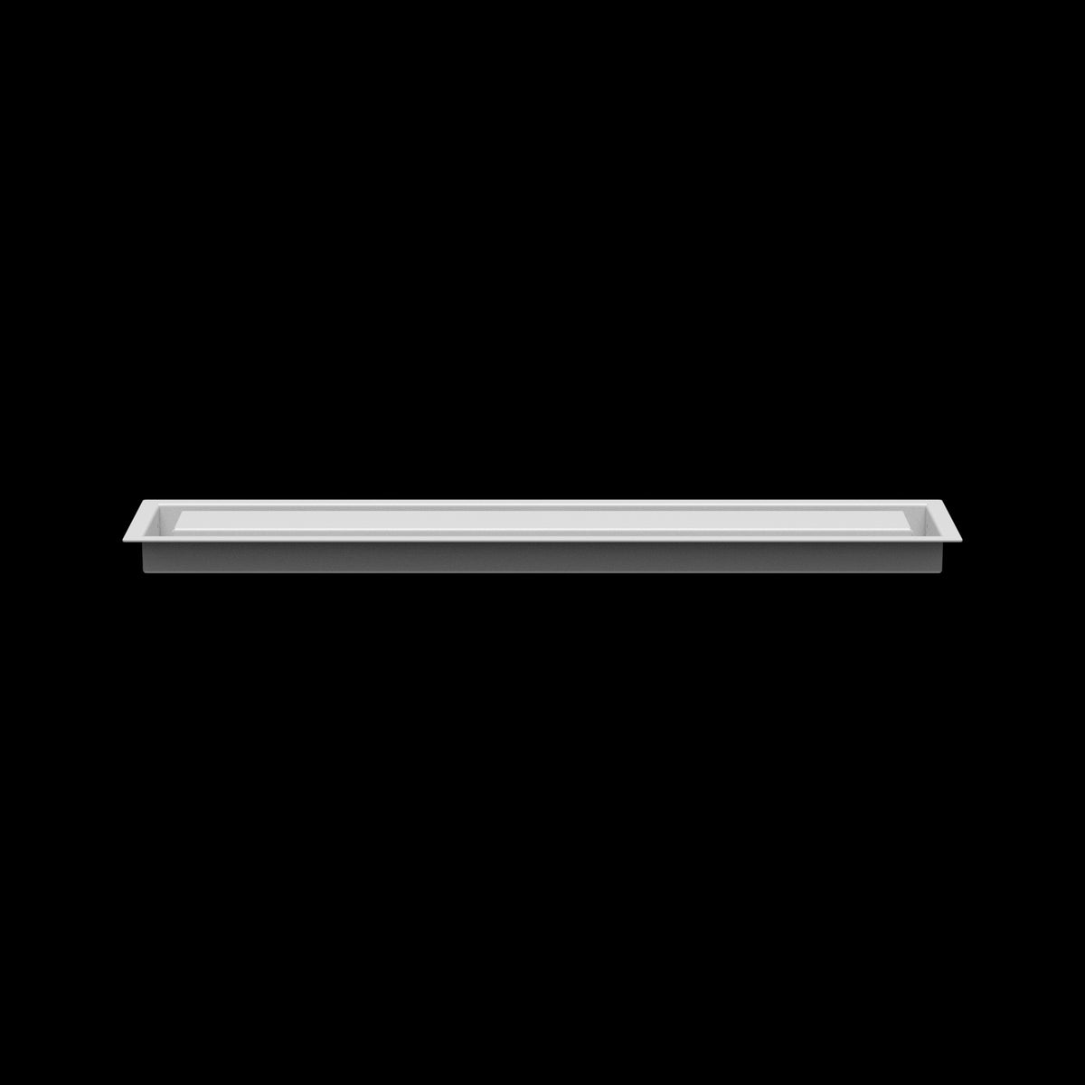 4x24 ceiling vent cover, side profile