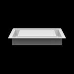 6x8 wall vent cover, side profile