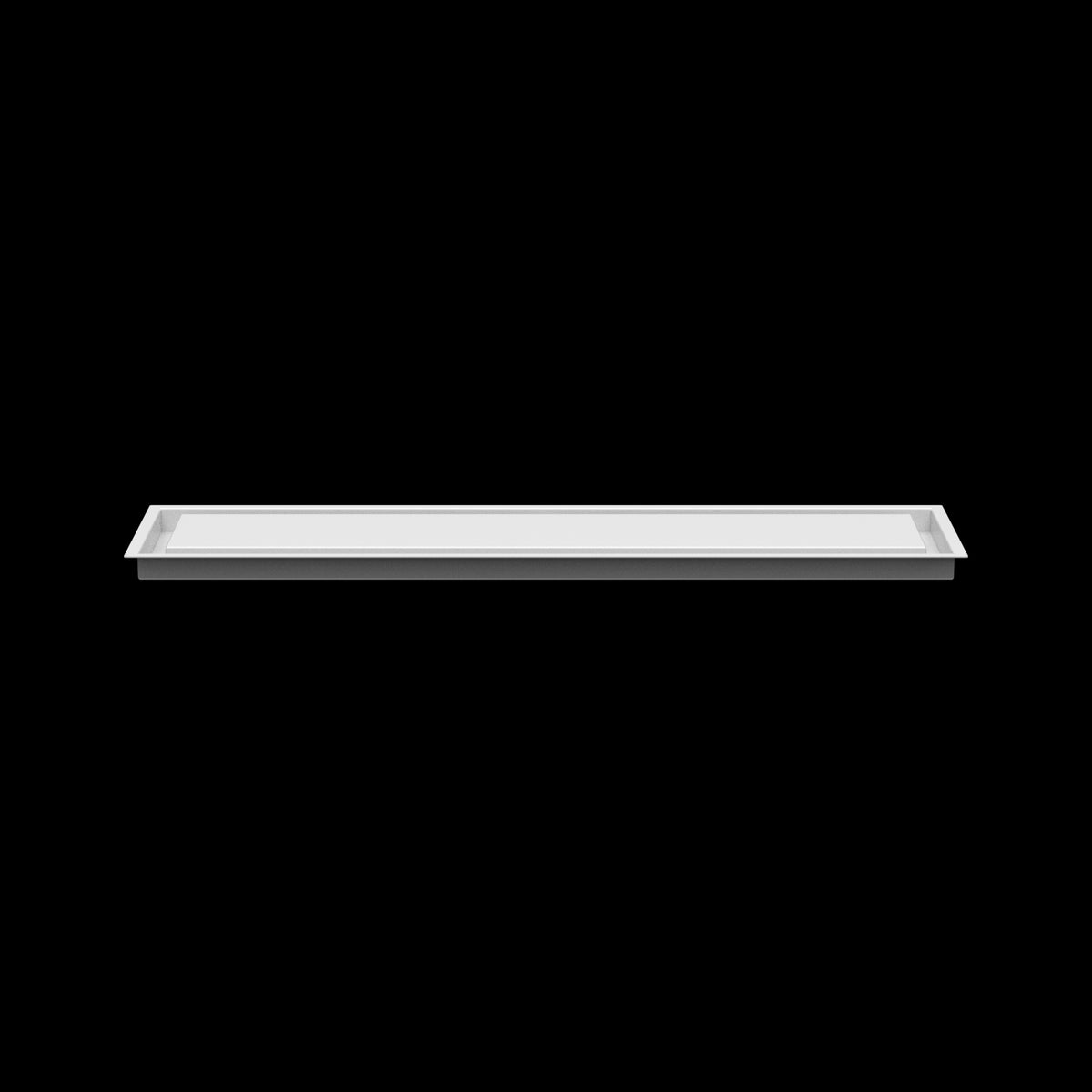 8x35 ceiling vent cover, side profile