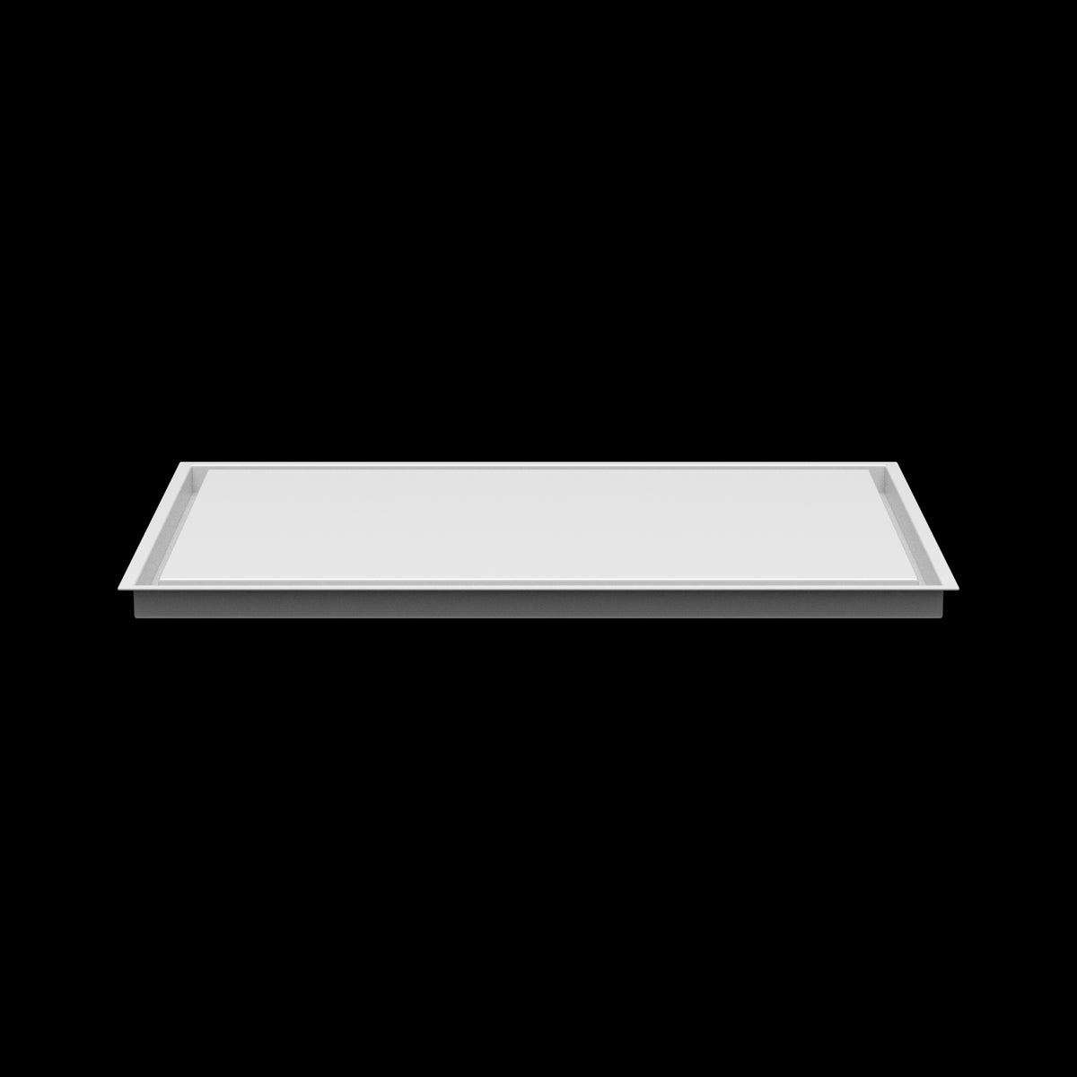 19x30 wall vent cover, side profile