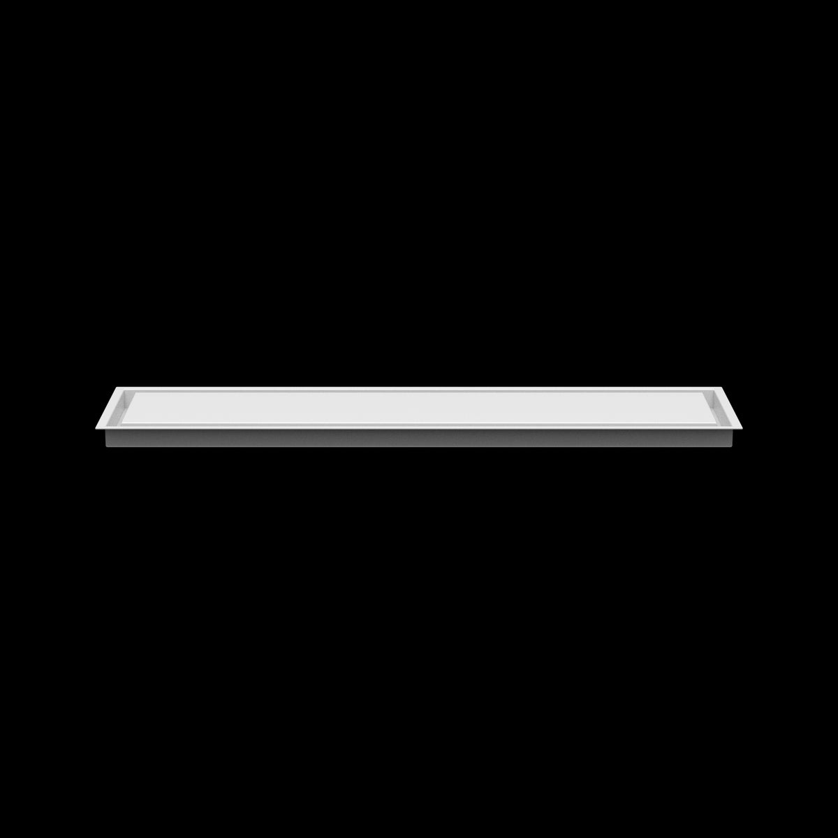 9x37 wall vent cover, side profile