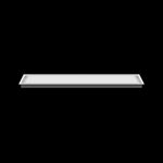 10x33 ceiling vent cover, side profile