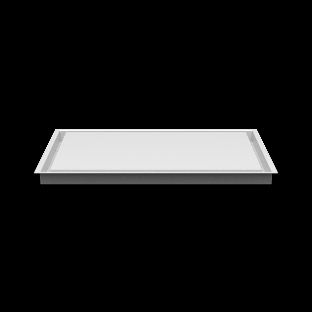17x22 wall vent cover, side profile