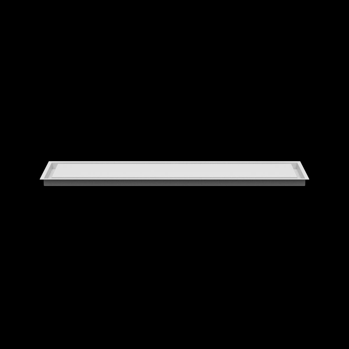 10x39 ceiling vent cover, side profile
