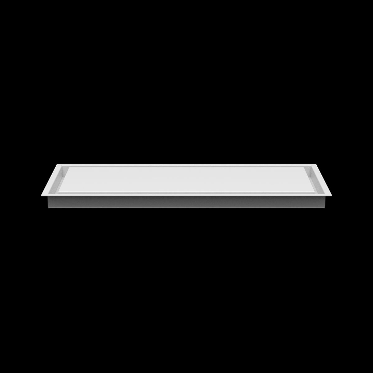 11x25 wall vent cover, side profile