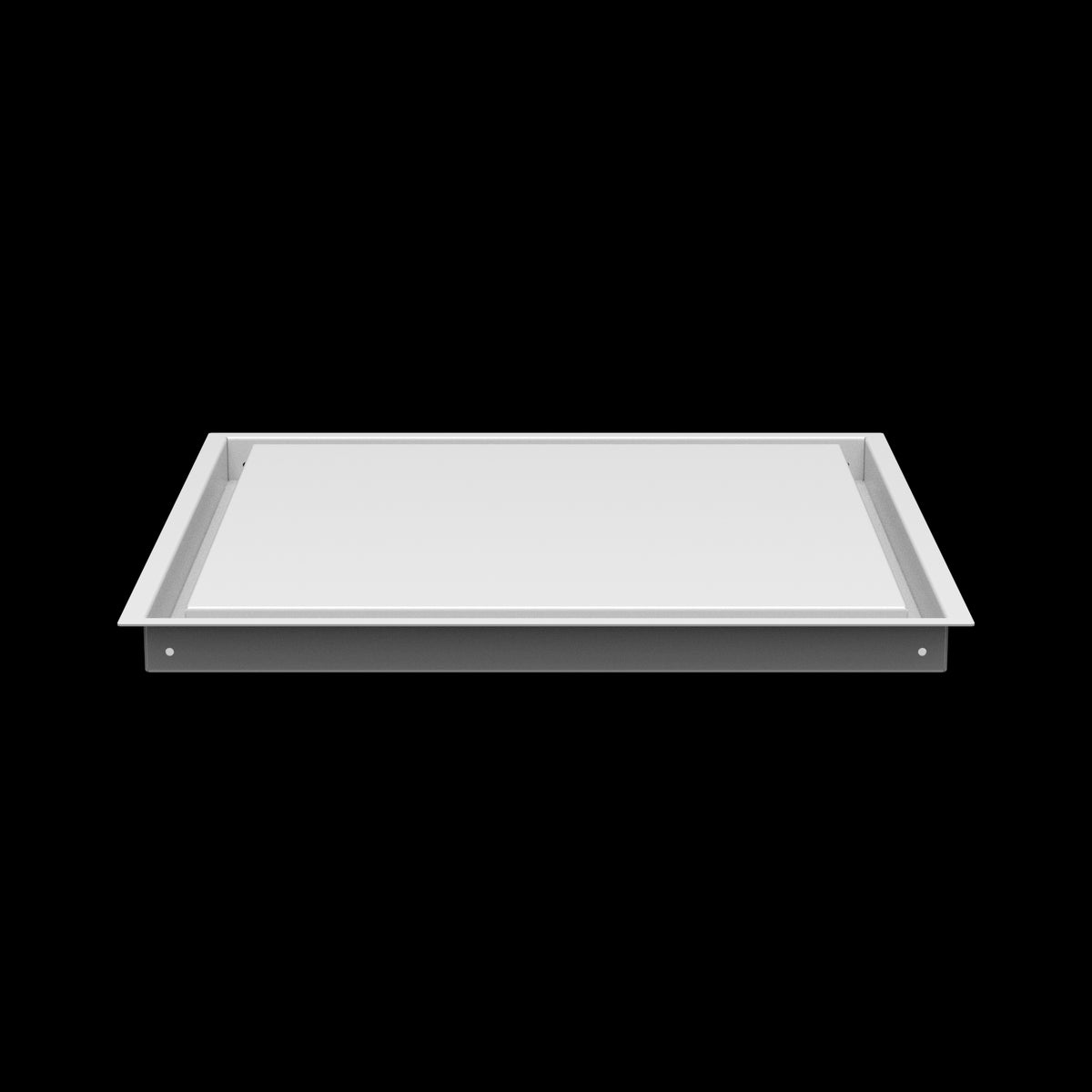 18x18 wall vent cover, side profile
