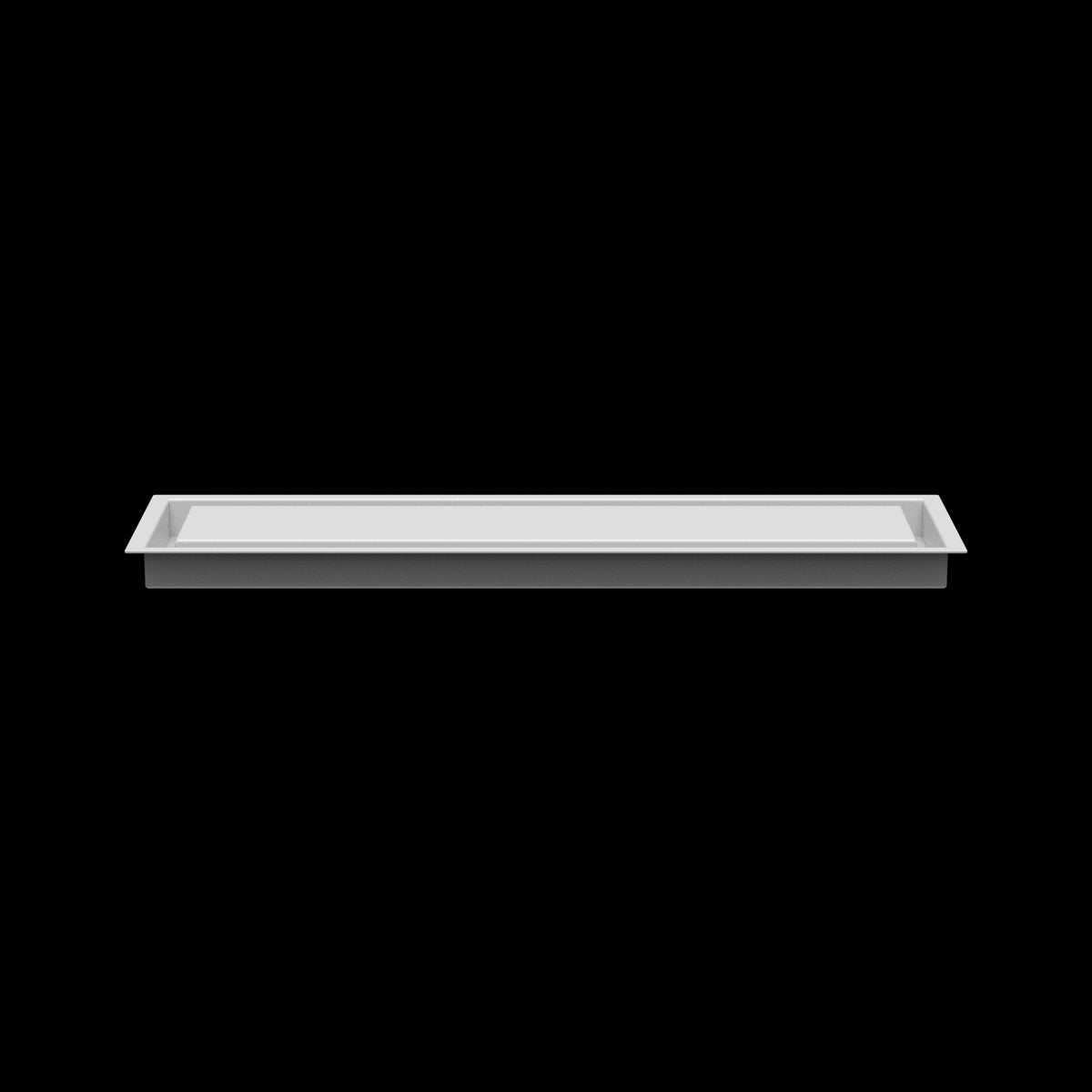 6x24 wall vent cover, side profile