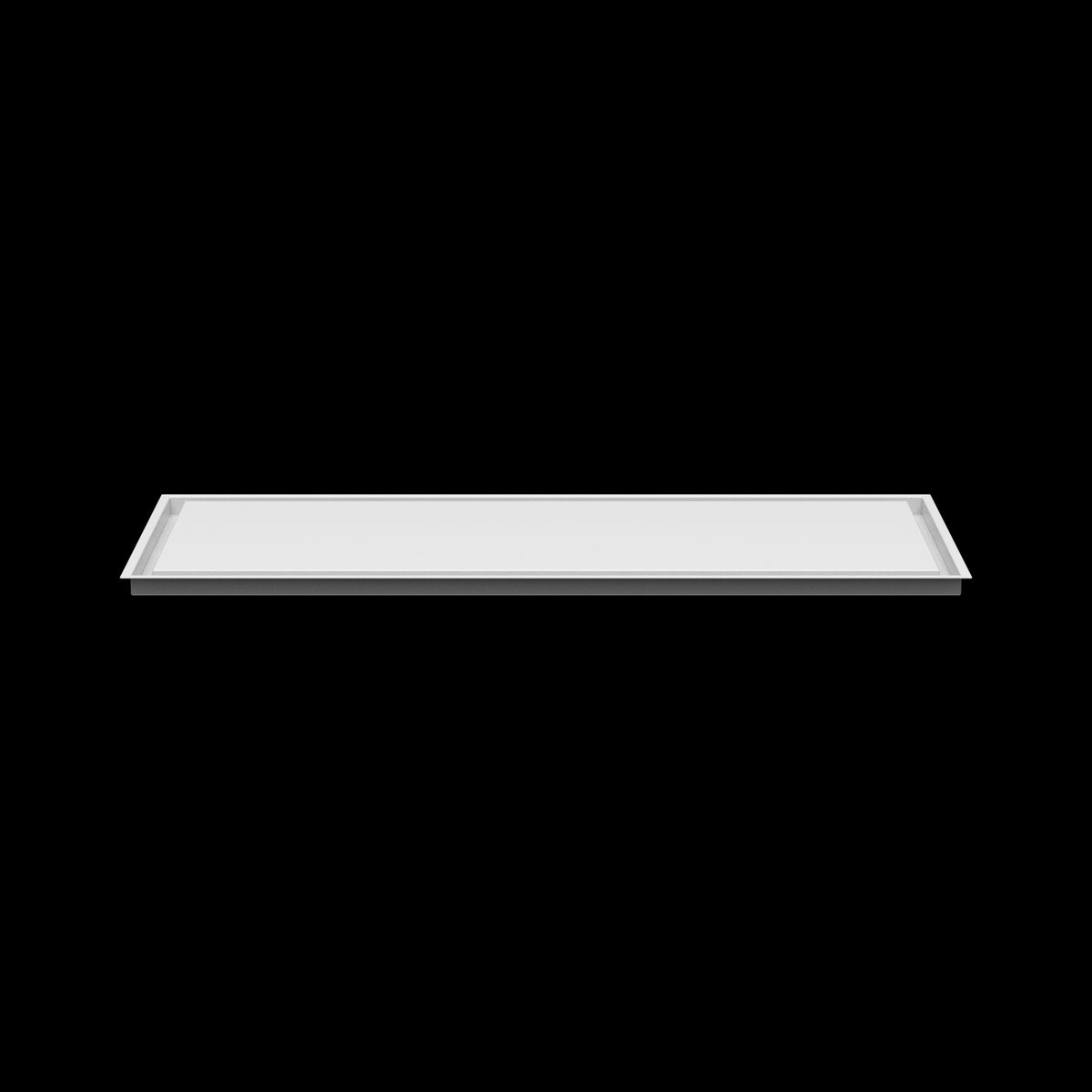 18x46 ceiling vent cover, side profile