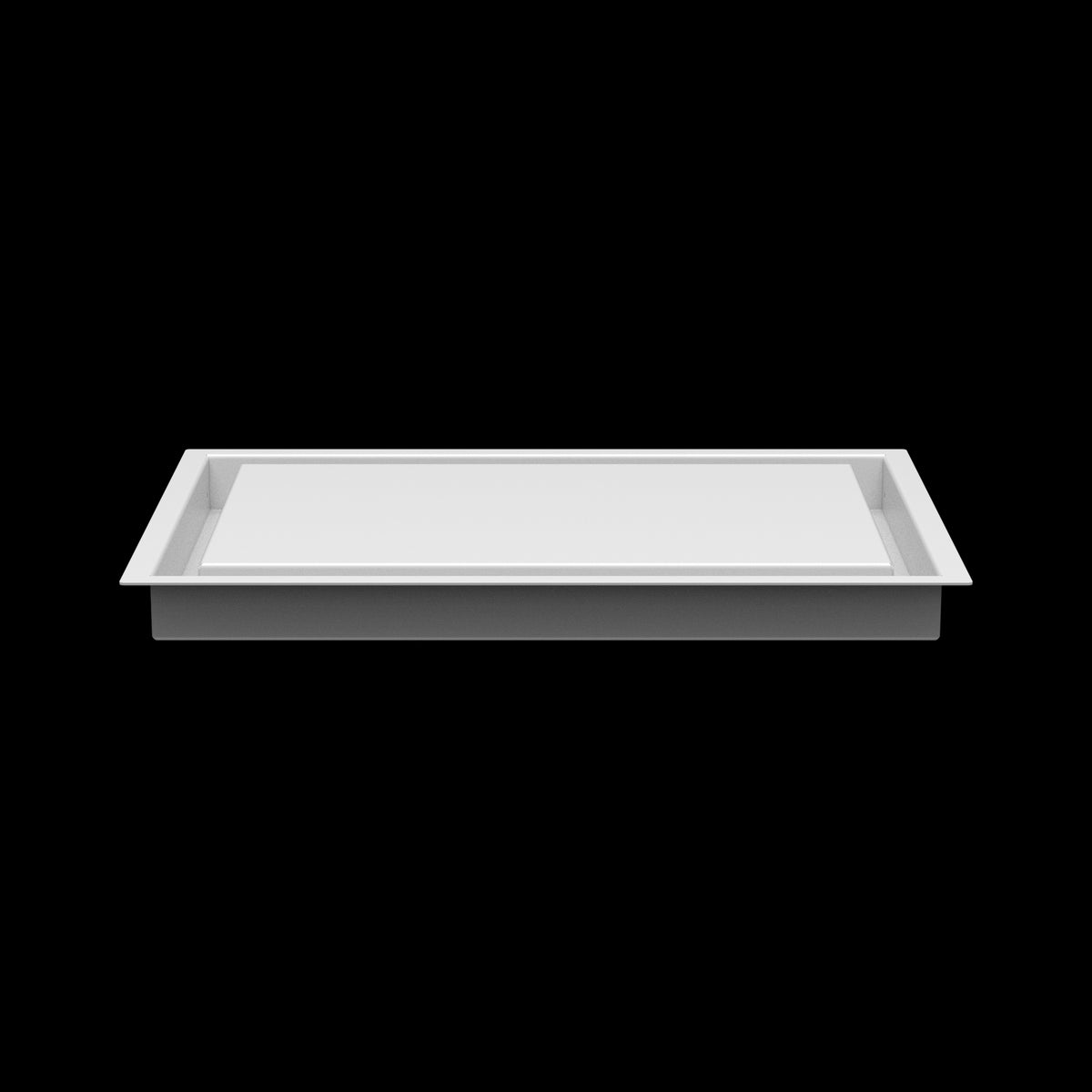 10x15 wall vent cover, side profile