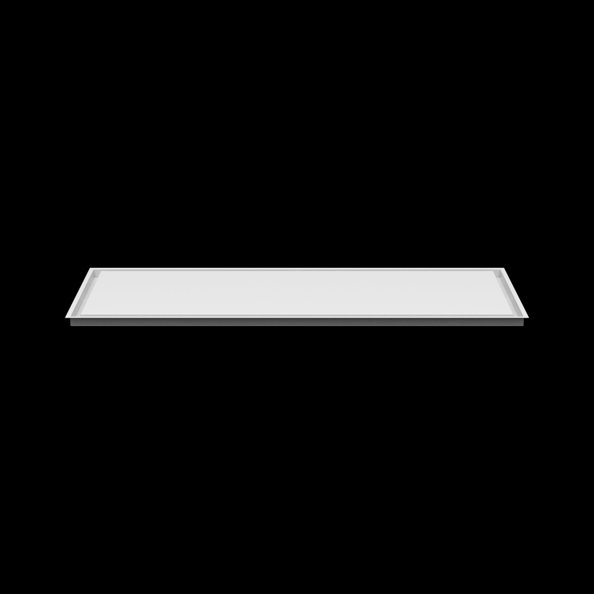 23x53 ceiling vent cover, side profile