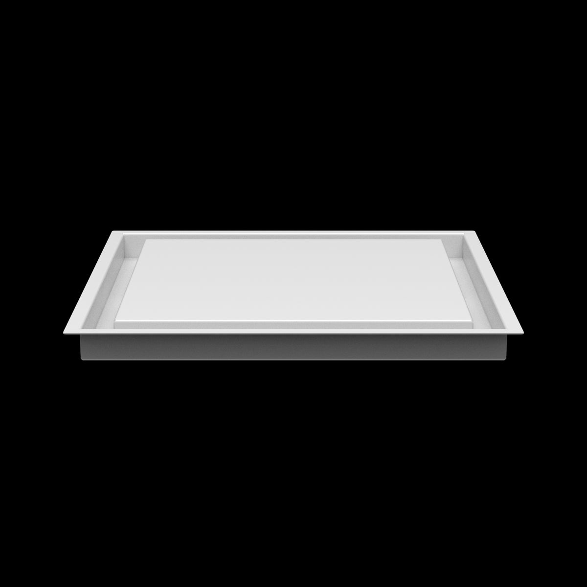 15x15 ceiling vent cover, side profile